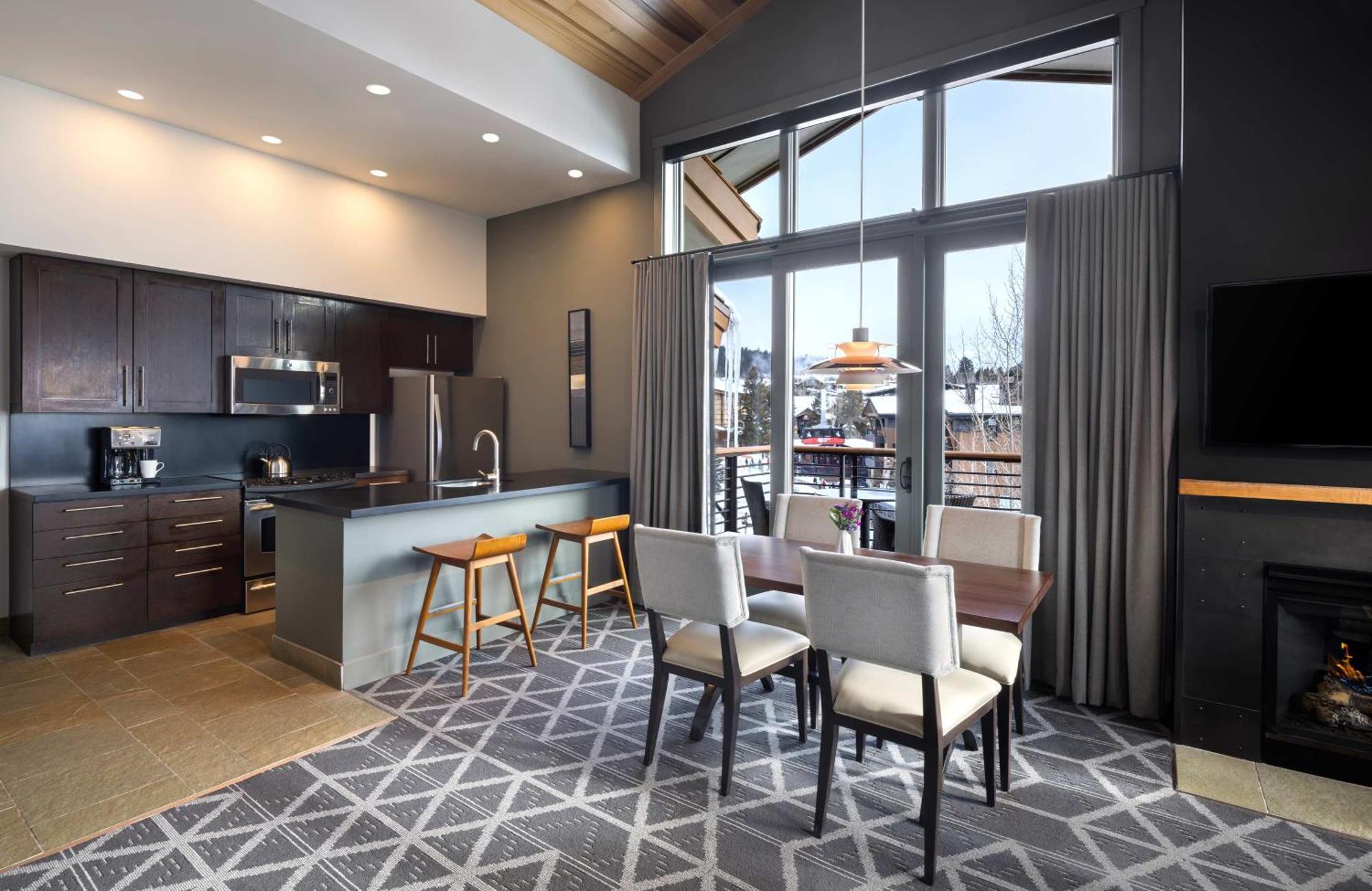 Hotel Terra Jackson Hole, A Noble House Resort Teton Village Exterior foto